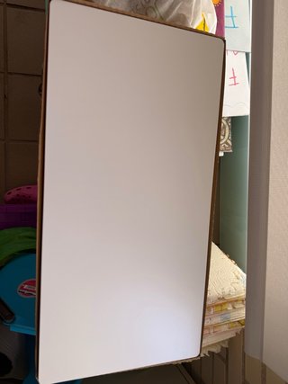 Cajón IKEA KONSTRUERA Blanco con frontal SMÅSTAD
