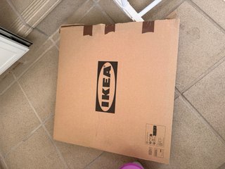 Cajón IKEA KONSTRUERA Blanco con frontal SMÅSTAD