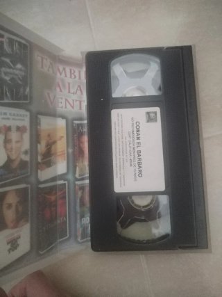 Pelicula vhs conan el barbaro.