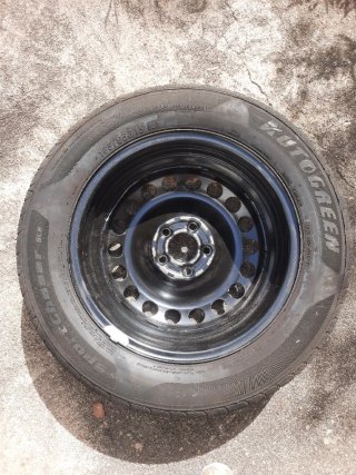 2 Neumáticos 185 65 15 Autogreen + Llantas Hierro
