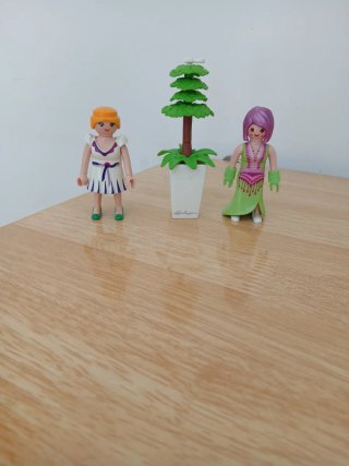 Playmobil figuras y planta  Todo 5€