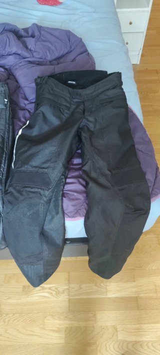 Pantalón de moto negro