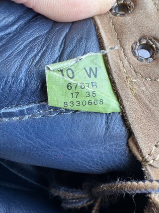 Timberland 6'' Premium Boot Marrone/Blu Tg 44