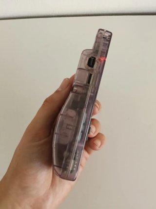 Nintendo Game Boy Color Morado Transparente