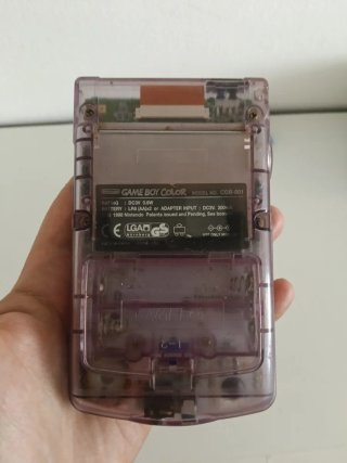 Nintendo Game Boy Color Morado Transparente