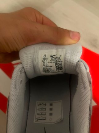 Zapatillas Nike P-6000 Plata y Negro