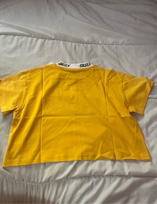 Camiseta SikSilk Amarilla Mujer