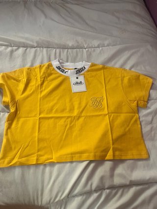 Camiseta SikSilk Amarilla Mujer