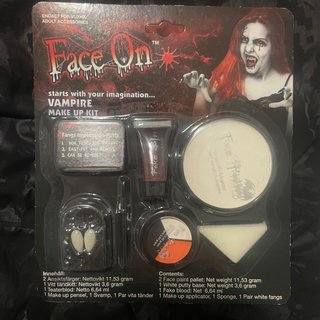Set Maquillaje Vampiro - SFX Halloween - Carnaval