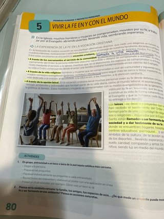 Religión Católica, 2 ESO, Secundaria, Enlazados...