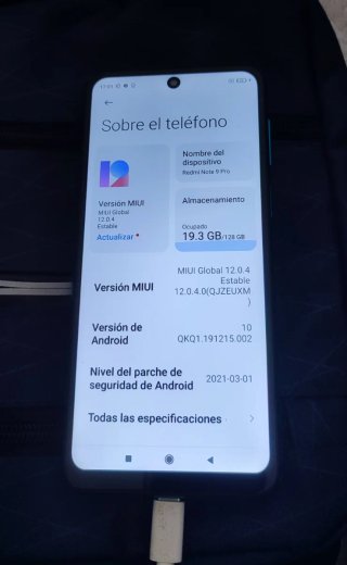 Xiaomi Redmi Note 9 Pro 128GB Verde
