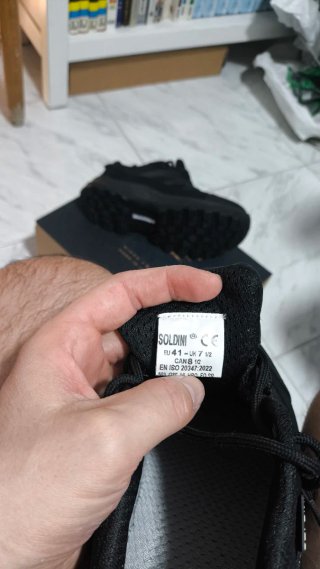 Zapatos de Seguridad Soldini Talla 41 Negros