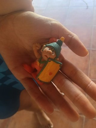 Figura PVC Guerrero Romano Pitufos