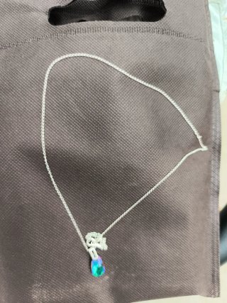 Collar Plata 925 Cristal Checo