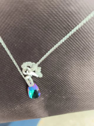 Collar Plata 925 Cristal Checo