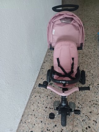Triciclo infantil rosa Kinderkraft