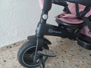 Triciclo infantil rosa Kinderkraft