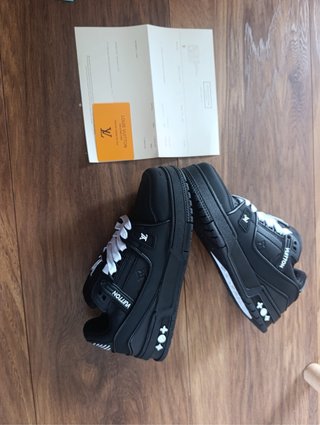 Zapatillas Louis Vuitton Trainer Negras Talla 40