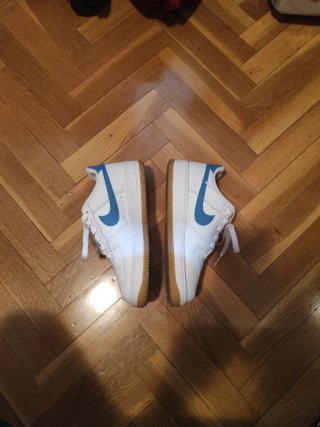 Nike Air Force 1 Azul y Blanco
