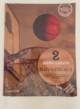 Matemáticas II. 2o de Bachillerato