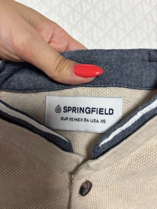 Polo Springfield punto M beige