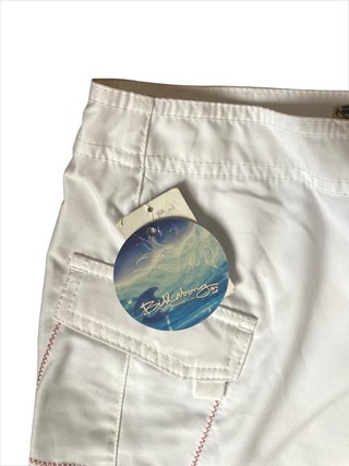 Bañador Billabong Vintage Blanco Y2K Surf Mujer L