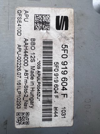 Pantalla Seat 5F091960