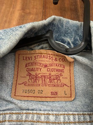 Cazadora vaquera Levi's chico
