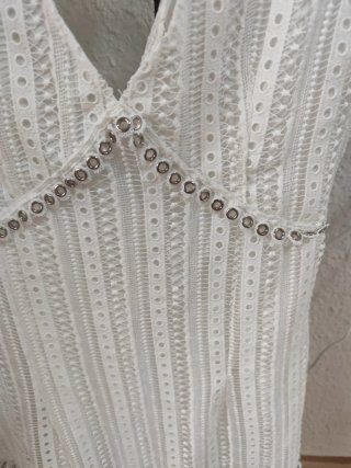 Vestido Verano Blanco Encaje