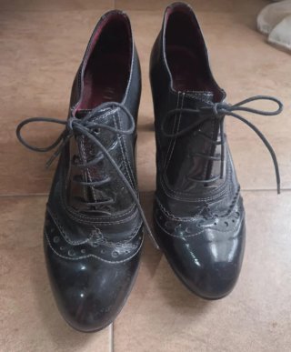 Zapatos de tacón negros