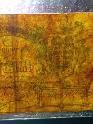 25 Centesimi Banca Popolare Operaia Roma 1872
