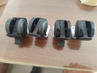 Set 4 Ruedas Muebles con Freno