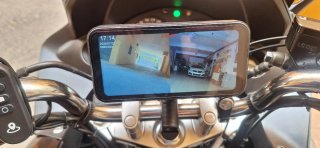 Honda Negra Touring con Baúl