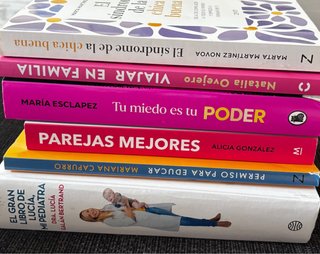 Lote de 6 libros en muy buen estado