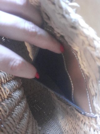 Bolso de mano Tiffosi beige