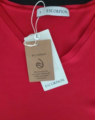 Jersey Escorpión Rojo Talla S