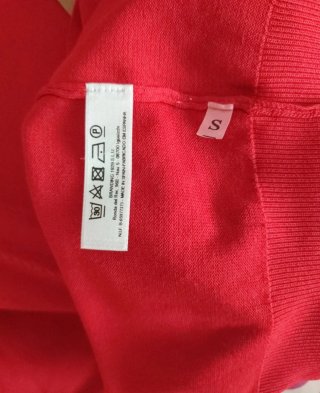 Jersey Escorpión Rojo Talla S