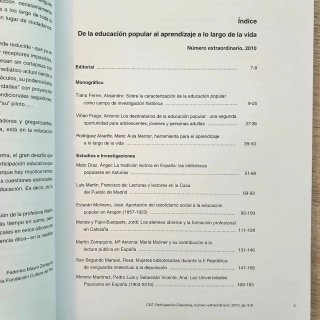Revista Participación Educativa, 2010.