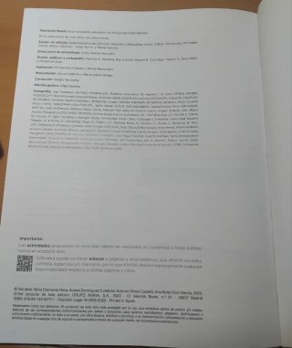 Biología 2° de bachillerato, Operación Mundo