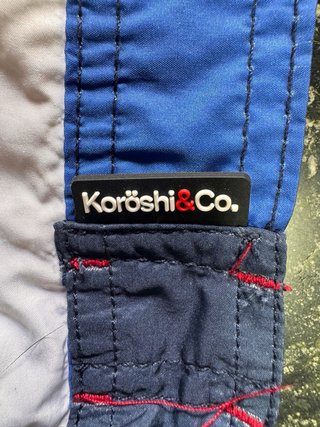 Bañador Koroshi Talla XS Azul/Blanco