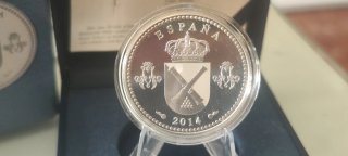 Moneda 10 Euros Artillería 250 Aniversario