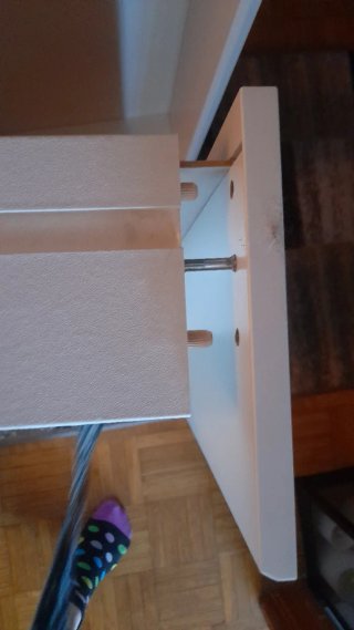 Cómoda blanca Ikea 1.10mx0.70mx0.40m Montada