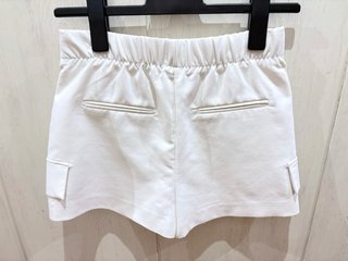 Falda pantalón blanca