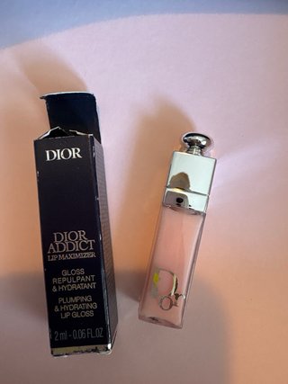 Necessaire Dior con miniatura gloss