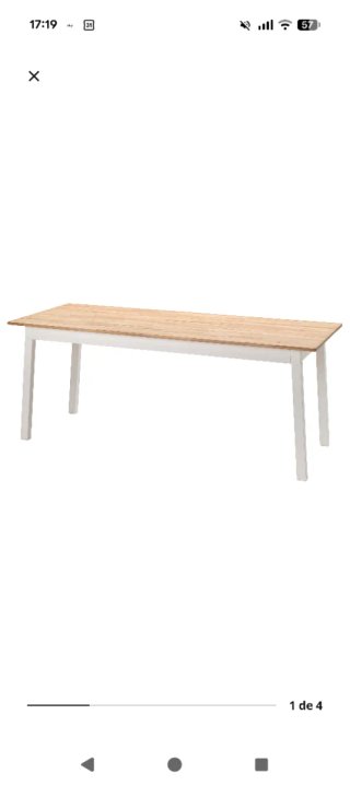Mesa comedor Pinntorp Ikea madera