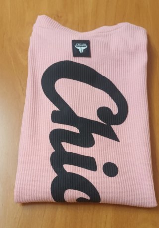 Camiseta sin mangas rosa Chicago