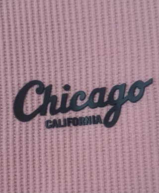 Camiseta sin mangas rosa Chicago