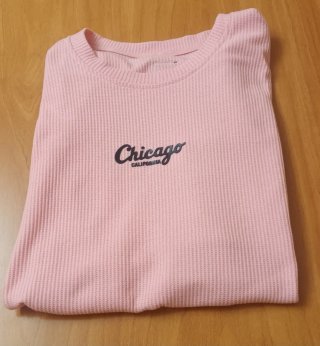 Camiseta sin mangas rosa Chicago