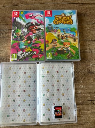 Nintendo Switch Splatoon 2 y Animal Crossing