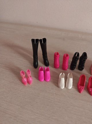 Lote Zapatos Muñeca Estilo Barbie